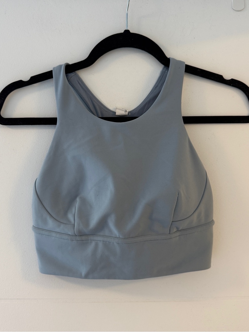 Lululemon Wunder Train Longline Bra Chambray Size 6 C/D
